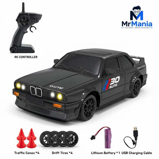 Remote Control Drift Car with all accessories - MrMania Electronics